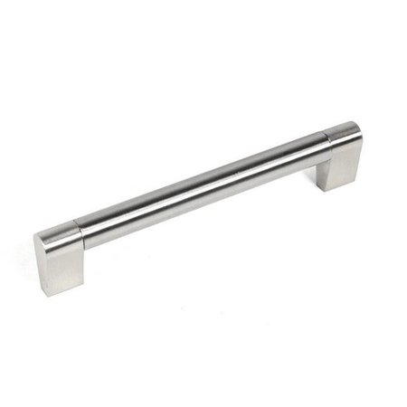 CONTEMPO LIVING Contempo Living W0802-7 7 in. Stainless Steel with Brushed Nickel Cabinet Handle W0802-7